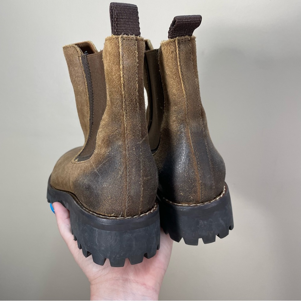 Thursday Boot Company Women's Tan Chelsea Lug Boots - Picture 5 of 10